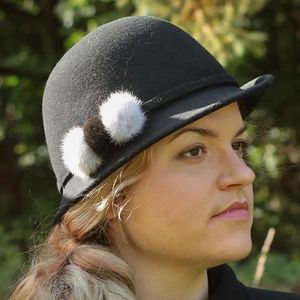 Náhled výrobku: Kožešinová ozdoba na klobouk - norek